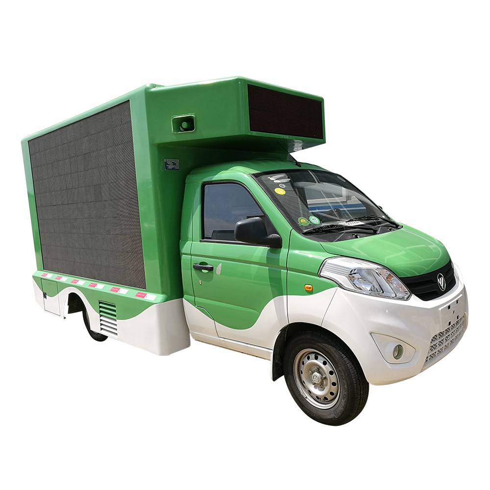 Camion publicitaire mobile à 6 roues