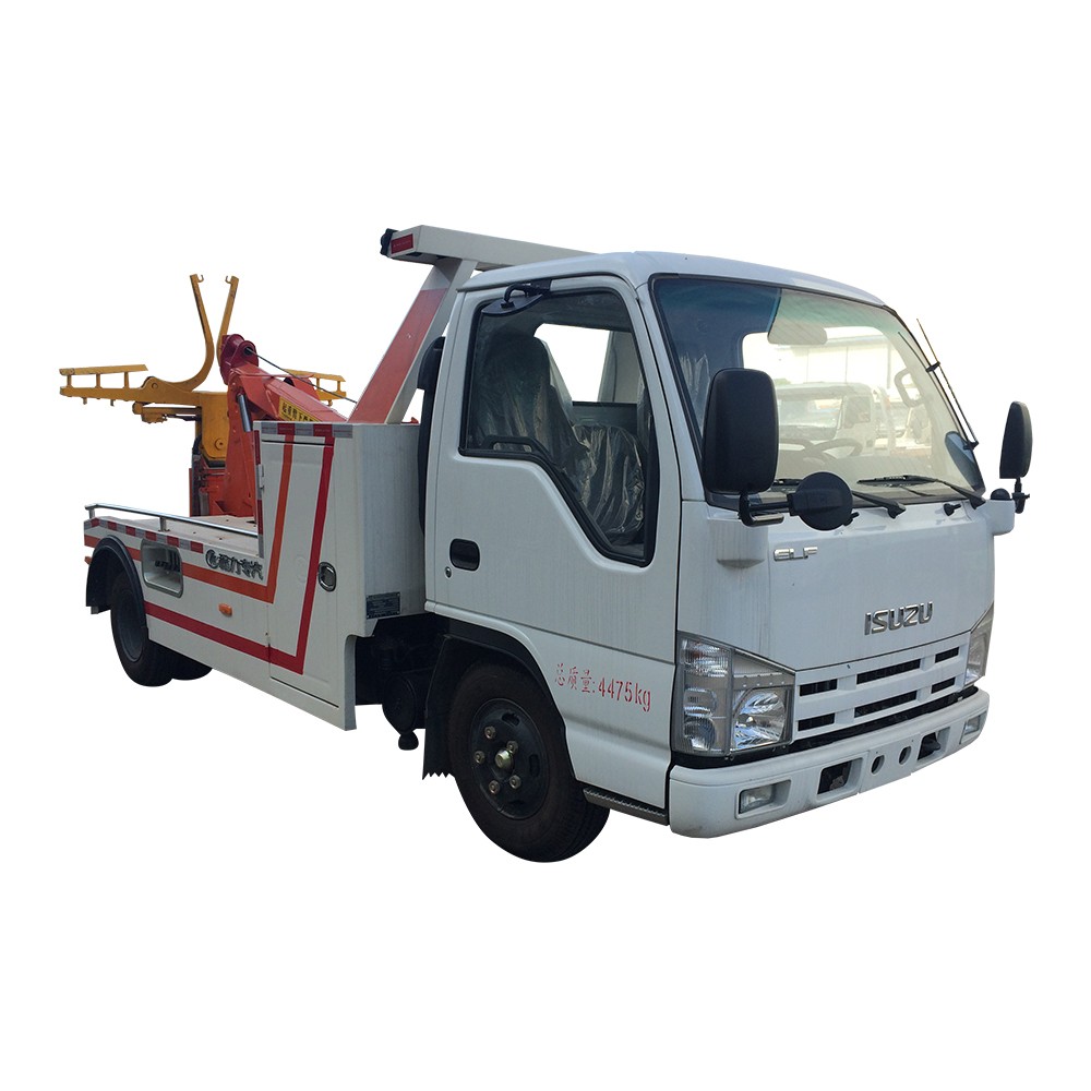 Camion de dépannage à 6 roues de 3 tonnes