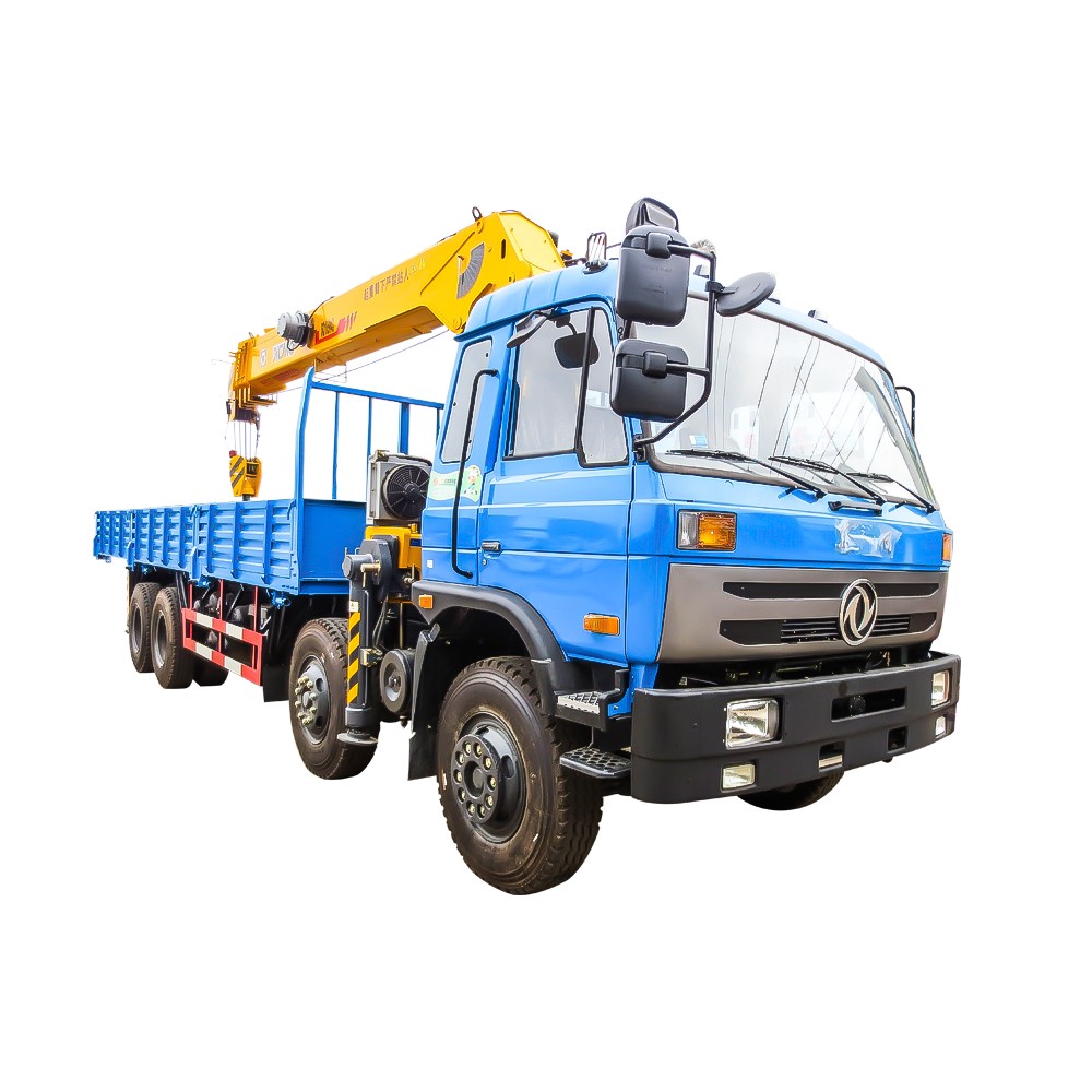 Camion 12 roues avec grue 10 tonnes